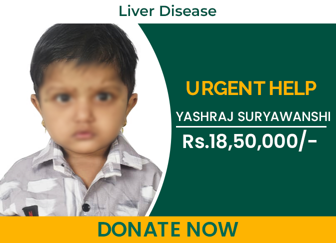 Save  Yashraj's Life: Urgent Appeal to Give a 2-Year-Old a Fighting Chance