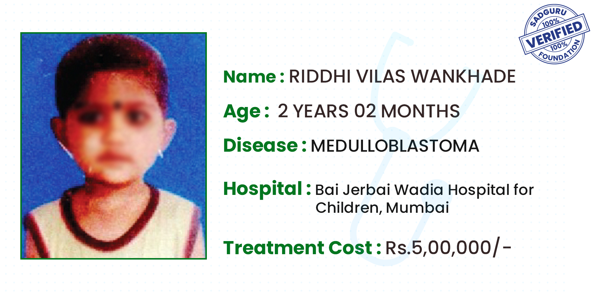 donation details