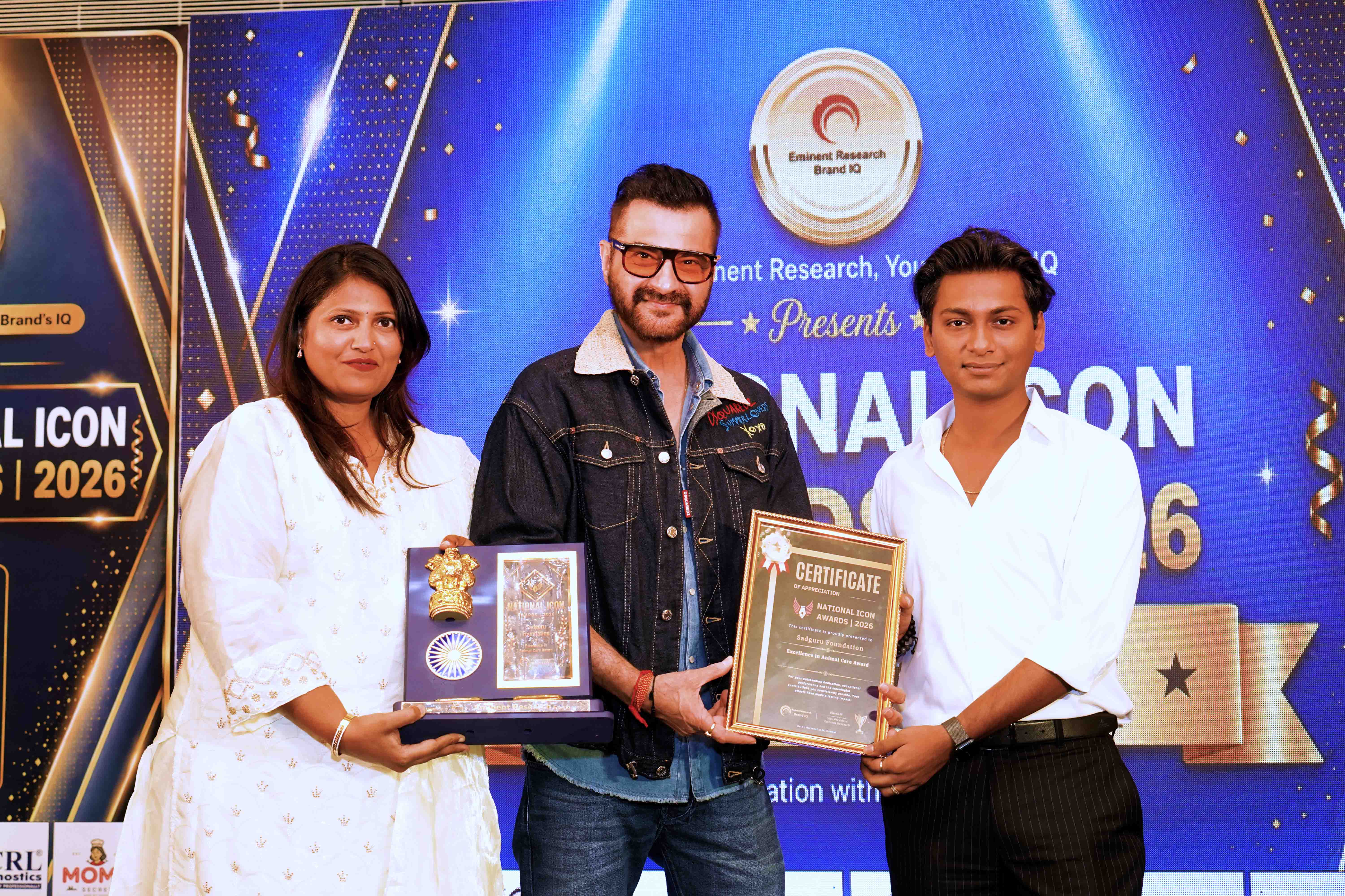 National Icon Awards Certificate